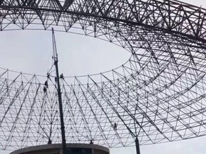 齐齐哈尔篮球馆球形网架厂家价格